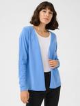 KAFFE Fenia Astrid Regular Fit Open Cardigan, Blue
