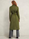 Hobbs Livia Wool Coat, Kelp Green