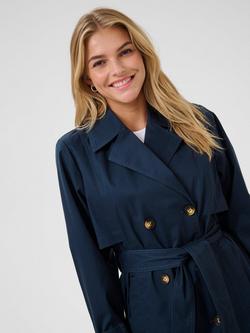 KAFFE Patricia Trench Coat - view 2, Midnight Marine