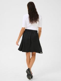 KAFFE Mille Chiffon Skirt, Black - view 2, Black
