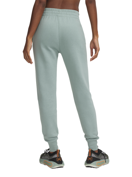 Under Armour Women's Rival Trousers, Silica Green/ White - view 2, Silica Green/ White