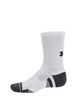 Under Armour Performance Men's Socks, White/Jet Grey - view 2, White / Jet Gray