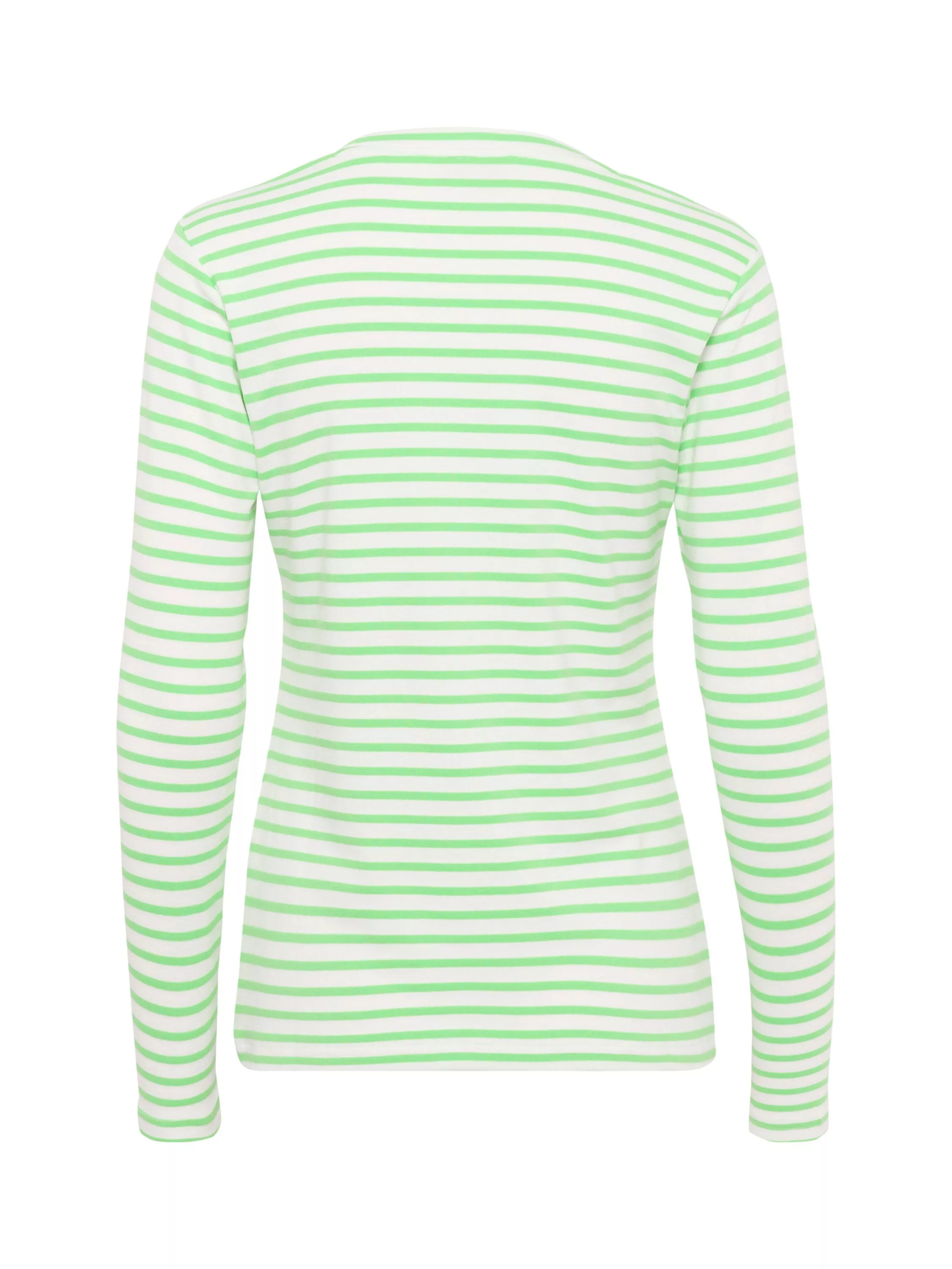 KAFFE Women's T-Shirt Long Sleeves Slim Fit Crew Neck