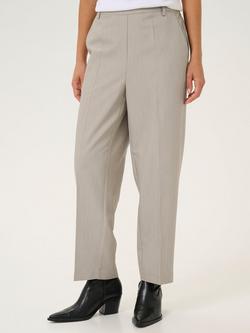 KAFFE Sakura Tailored Trousers, Grey, Grey