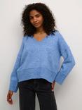 KAFFE Fridana V-Neck Loose Fit Jumper