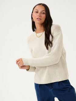 KAFFE Gerdi Regular Fit Jumper, Turtledove Melange, Turtledove Melange