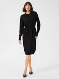 KAFFE Lizza Belted Knee Length Knit Dress