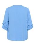 KAFFE Malle Notch Neck Top