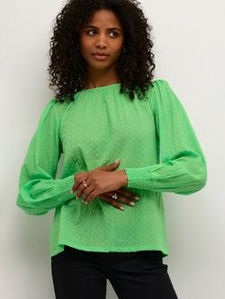 KAFFE Roca Swiss Dot Top, Spring Bouquet, Spring Bouquet