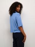KAFFE Lizza Turtleneck Knit Top, Ebb And Flow