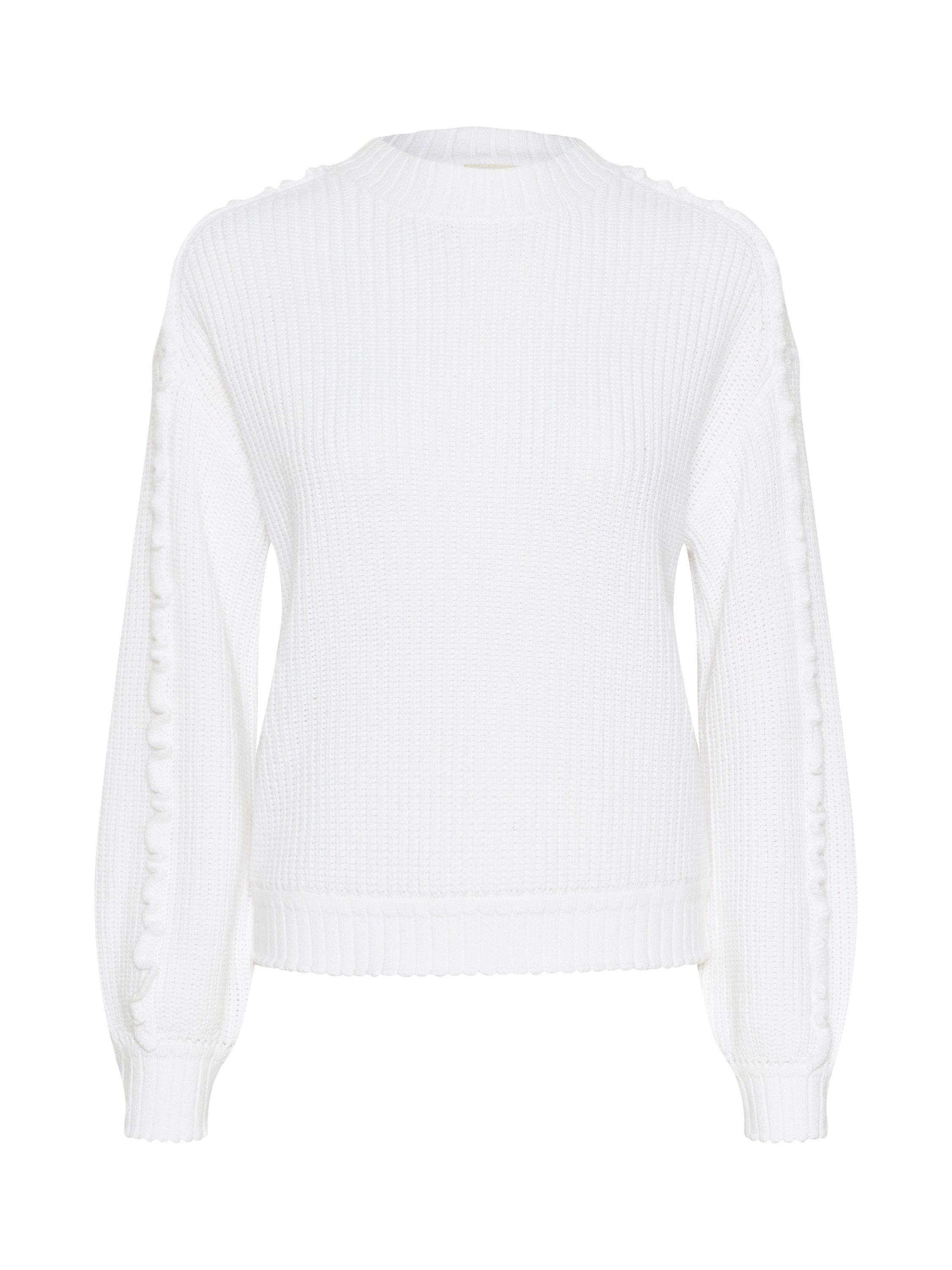Product image 5 of 6, which shows KAFFE Maggi Pure Organic Cotton Cotton Jumper, Chalk, M