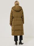 Jigsaw Rela Longline Puffer Coat, Stone