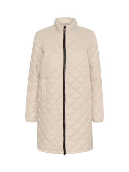 KAFFE Loreen Quilted Jacket, Feather Gray