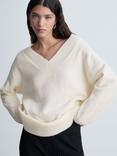 Mango Donatelo Oversized V-Neck Jumper