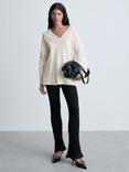 Mango Donatelo Oversized V-Neck Jumper