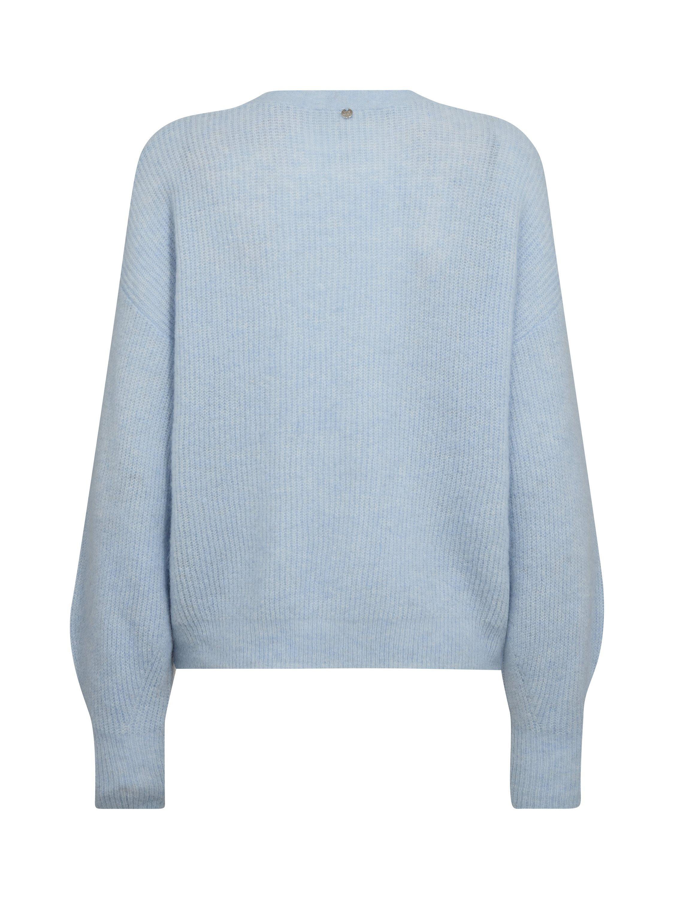 Product image 4 of 4, which shows MOS MOSH Thora Wool Rich Cardigan, Skyway, XS