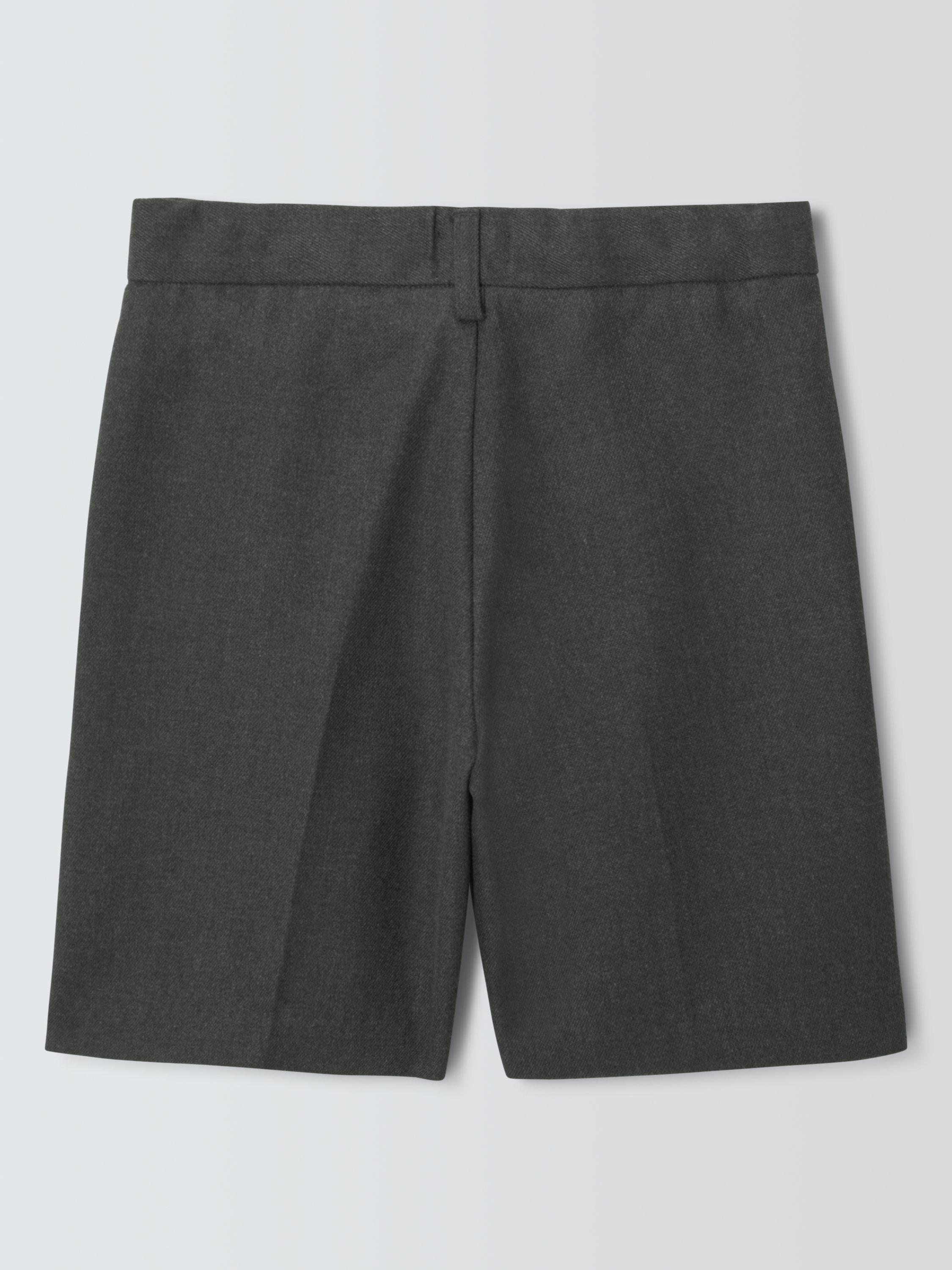 Product image 5 of 7, which shows John Lewis Boys' Regular Fit School Shorts, Grey, 3 years