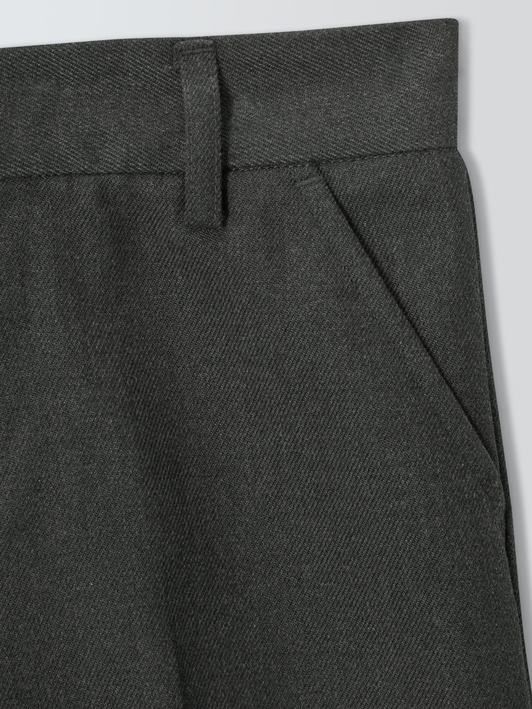 Product image 7 of 7, which shows John Lewis Boys' Regular Fit School Shorts, Grey, 3 years