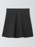 John Lewis Girls' A-Line School Skirt, Grey