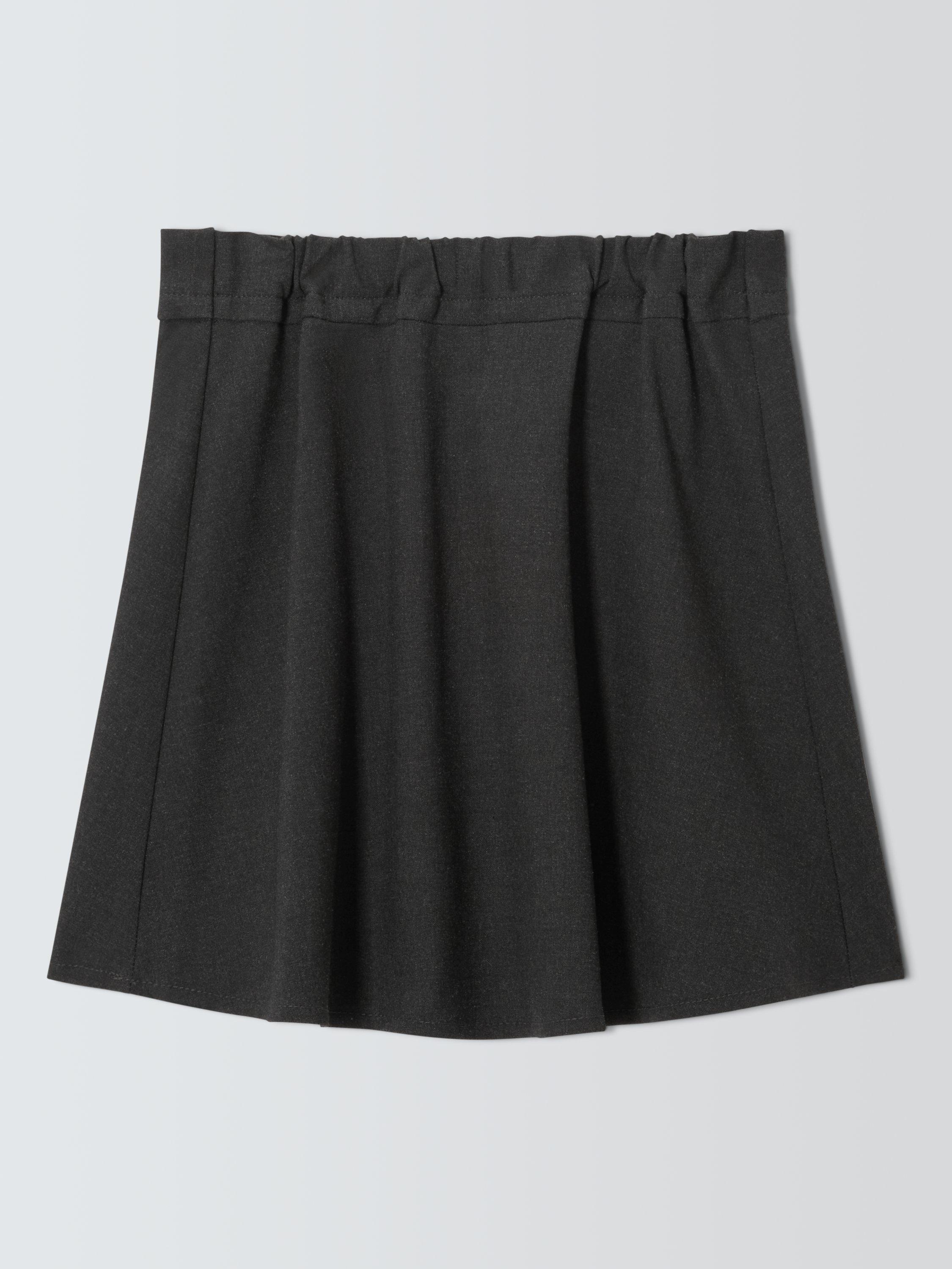 Product image 4 of 7, which shows John Lewis Girls' A-Line School Skirt, Grey, 3 years