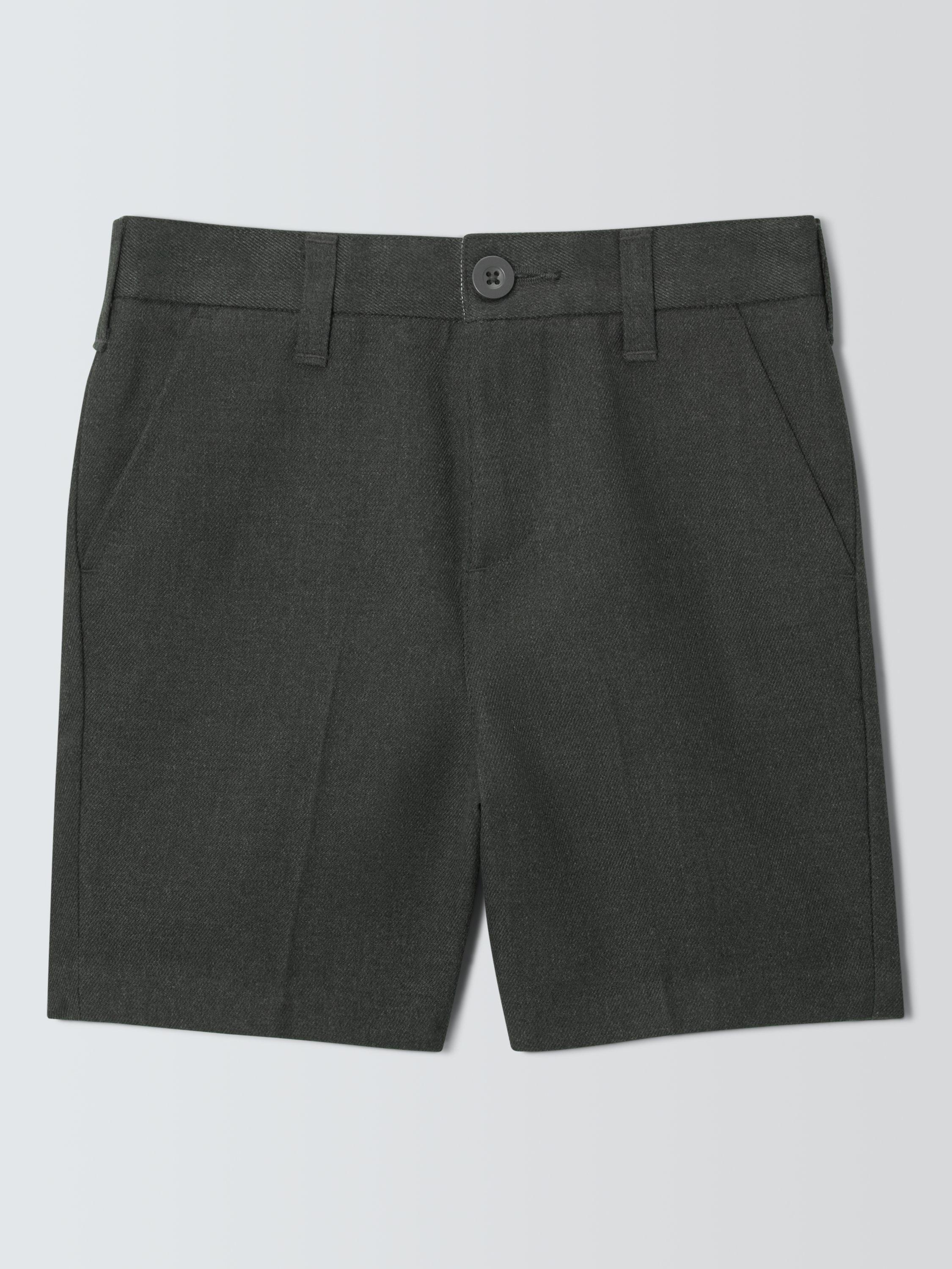 Product image 3 of 7, which shows John Lewis Boys' Slim Fit School Shorts, Grey, 3 years