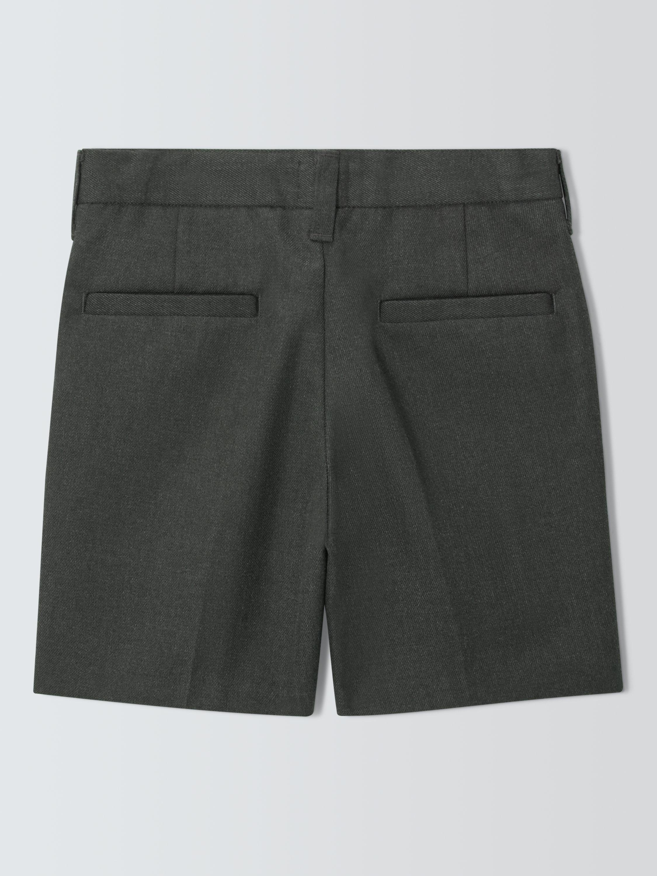 Product image 4 of 7, which shows John Lewis Boys' Slim Fit School Shorts, Grey, 3 years