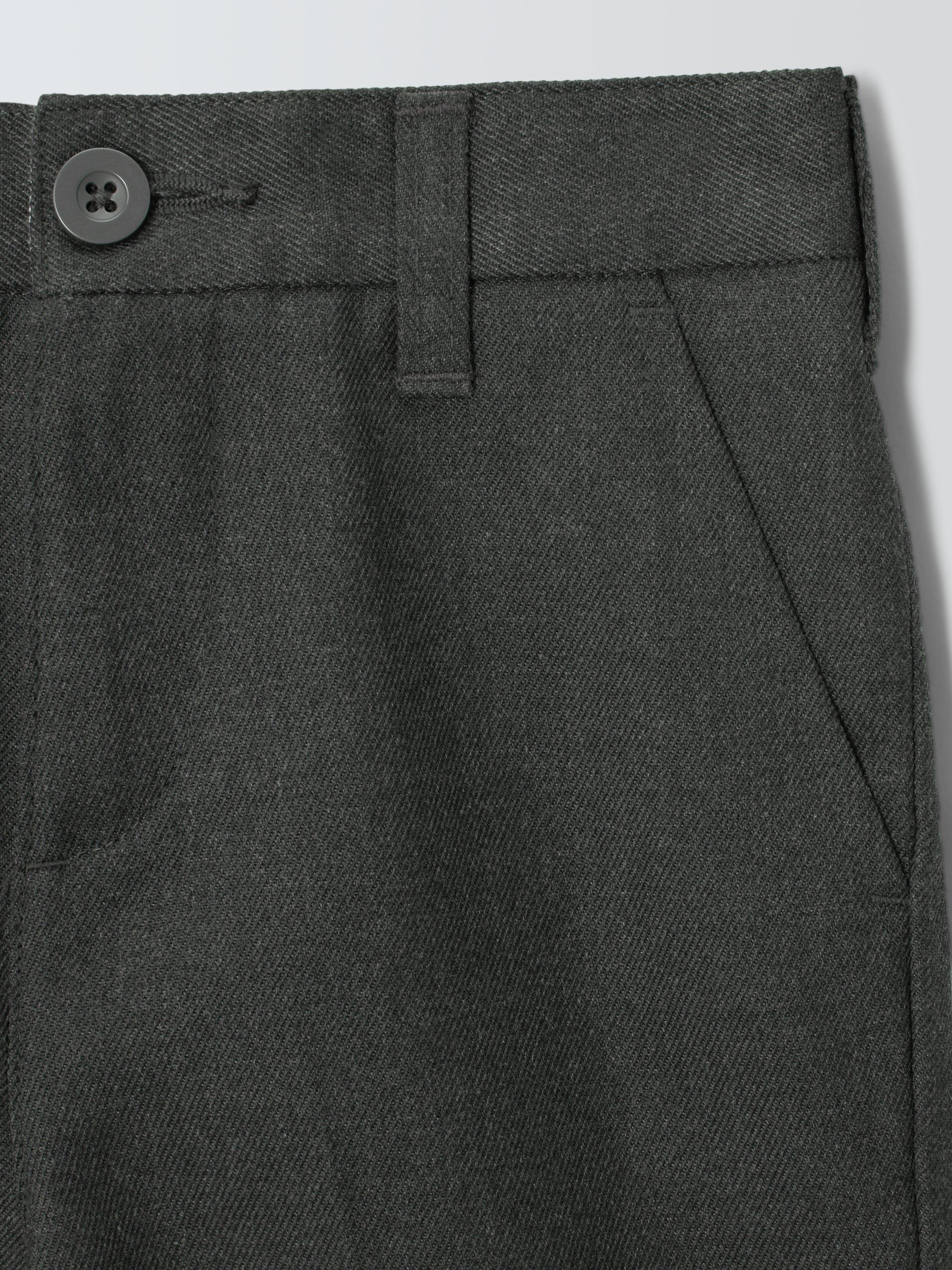 Product image 7 of 7, which shows John Lewis Boys' Slim Fit School Shorts, Grey, 3 years