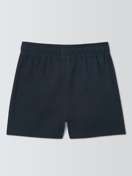John Lewis Kids' PE Shorts, Navy, Blue