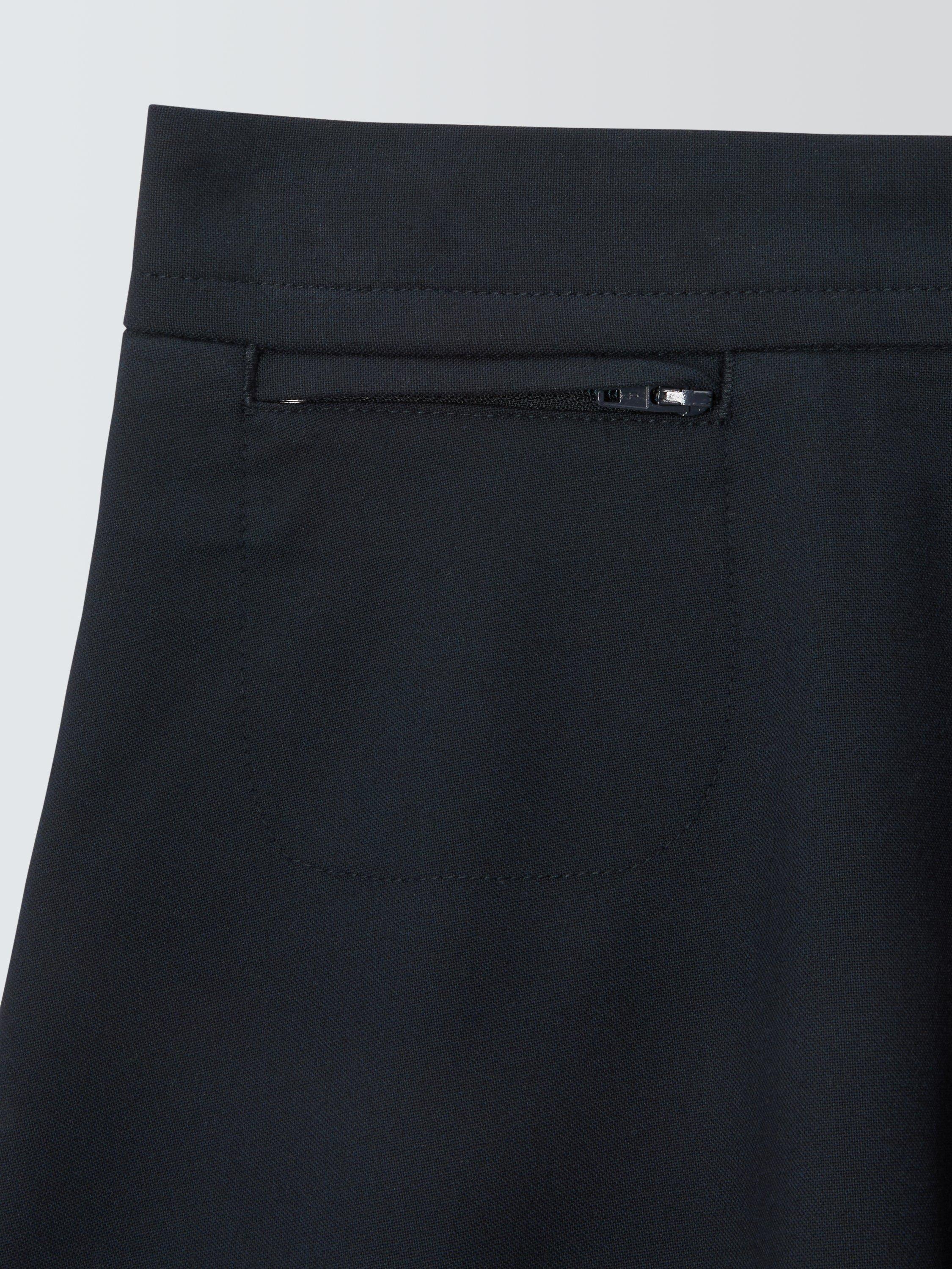 Product image 5 of 7, which shows John Lewis Girls' A-Line School Skirt, Navy, 3 years