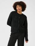 Soaked In Luxury Babbette Boucle Knit Cardigan