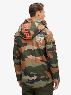 Superdry Men's Ski Ultimate Rescue Jacket, Troops Green - view 2, Troops Green