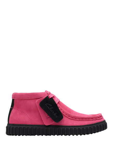 Clarks Kids' Tor Hill Ankle Boots, Fuchsia, Fushsia