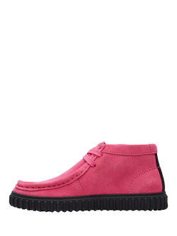 Clarks Kids' Tor Hill Ankle Boots, Fuchsia - view 2, Fushsia
