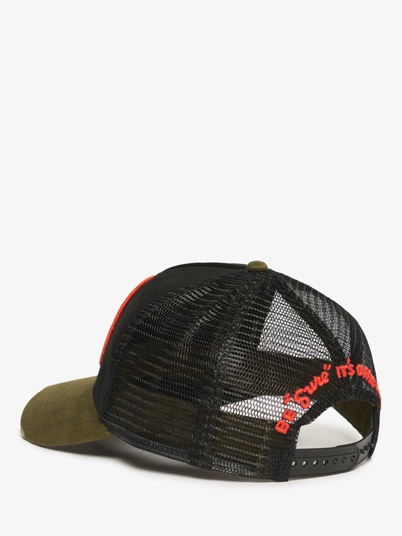 Superdry Mesh Trucker Cap, Army Green/Black