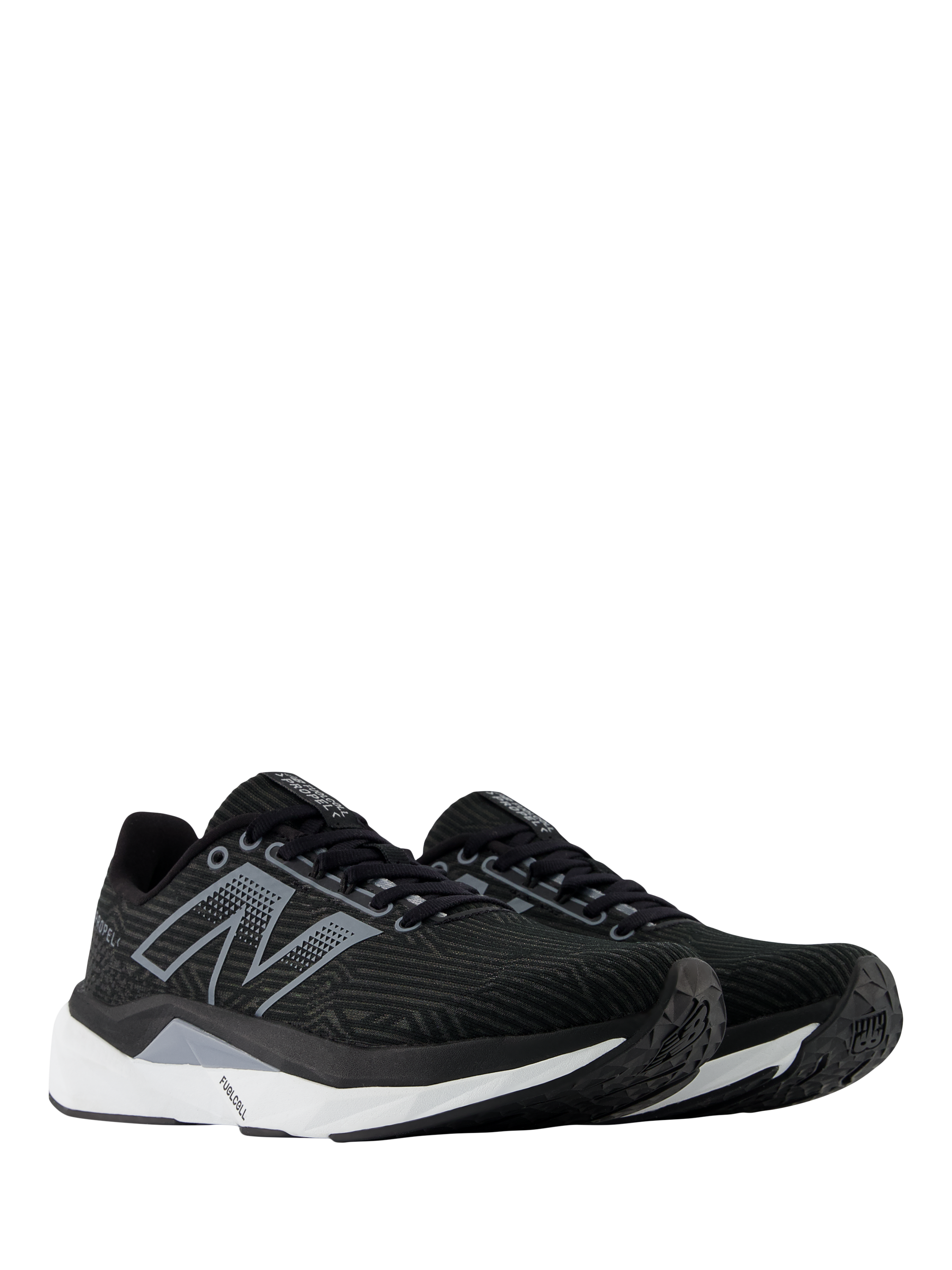 Product image 2 of 6, which shows New Balance Women's FuelCell Propel v5 Running Shoes, Black, 4