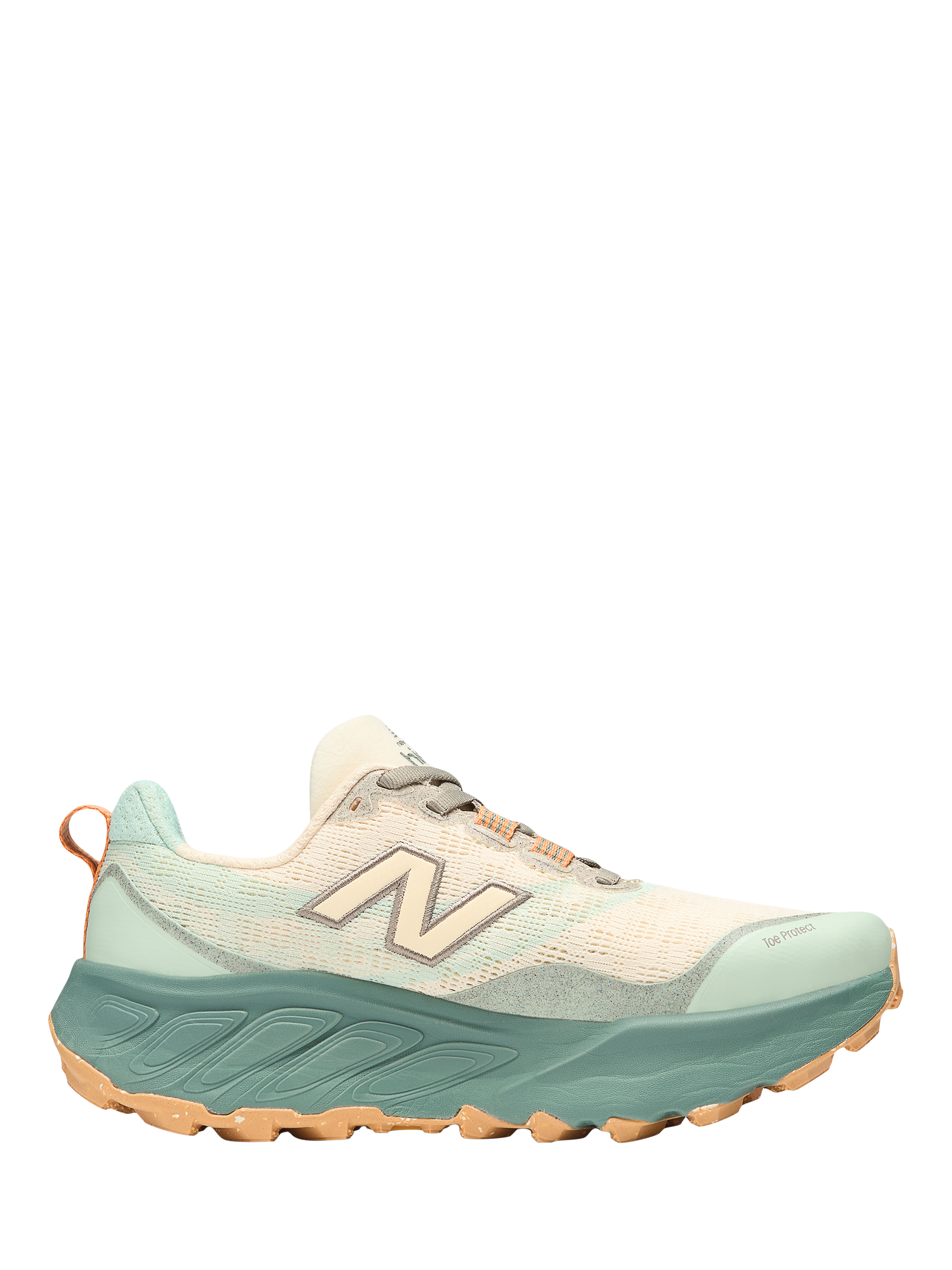 Product image 1 of 5, which shows New Balance Women's Fresh Foam X Hierro v9 Trail Running Shoes, Calcium, 4