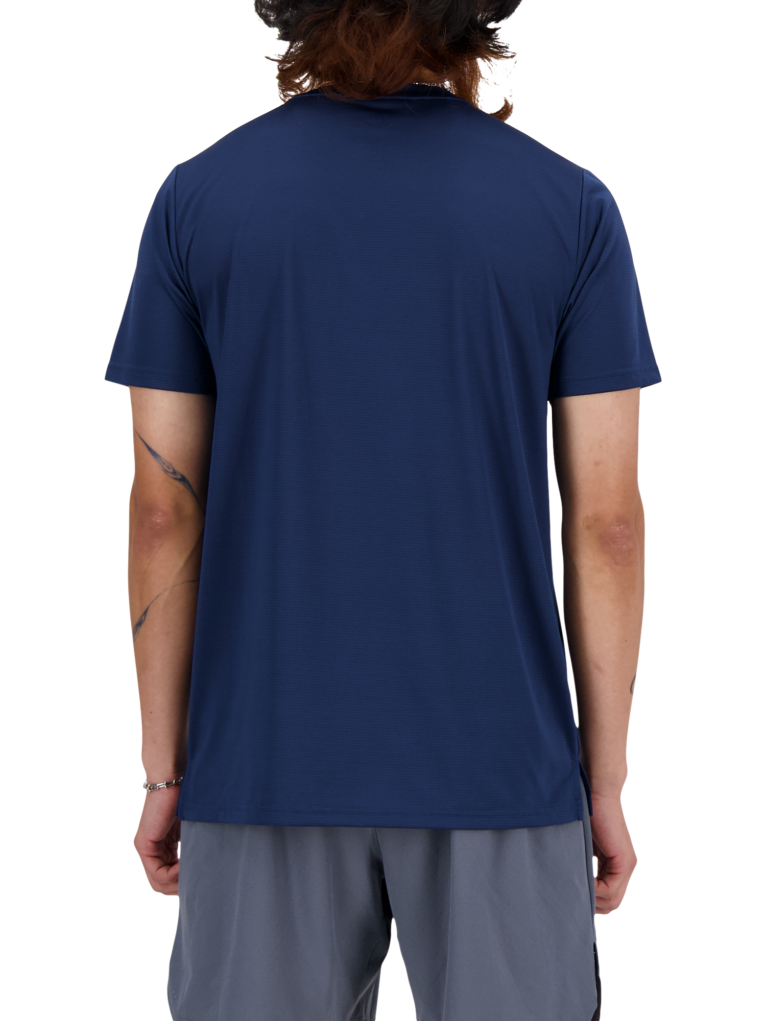 Product image 2 of 4, which shows New Balance Men's Sport Essentials T-Shirt, Navy, S
