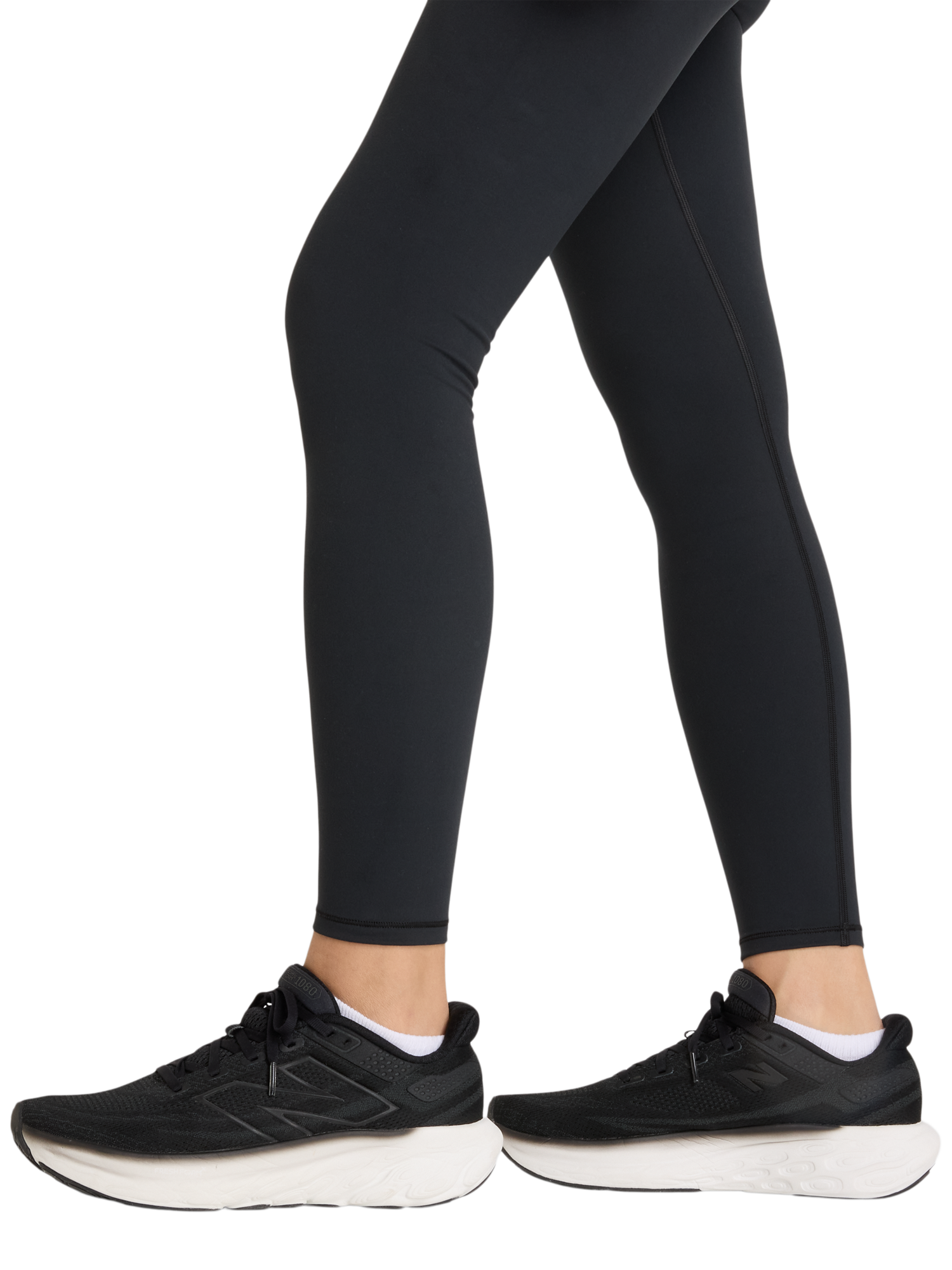 Product image 6 of 6, which shows New Balance Women's Harmony High Waist Leggings, Black, XS