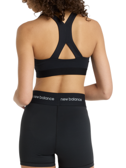 New Balance Essential Sports Bra, Black - view 2, Black
