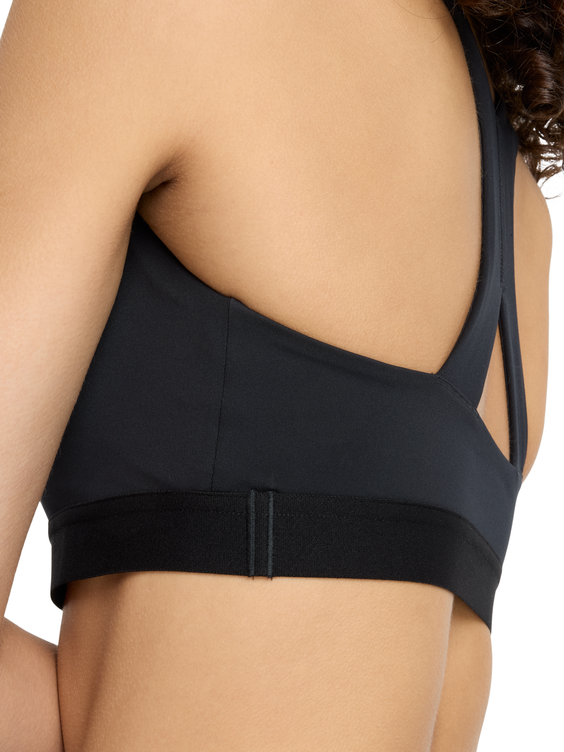 Product image 5 of 7, which shows New Balance Essential Sports Bra, Black, XS