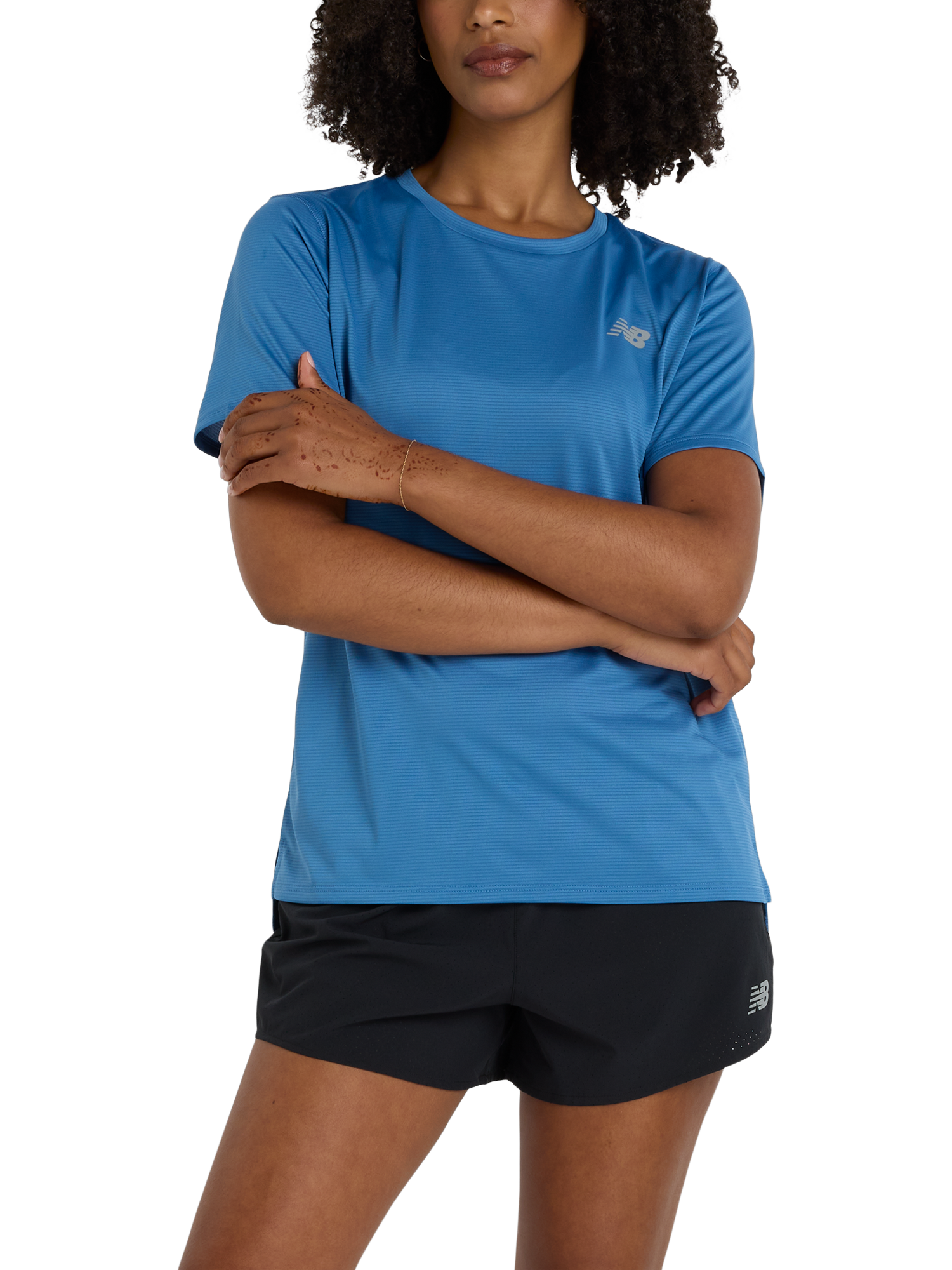 New Balance Women's Sport Essentials T-Shirt, Sea Stone