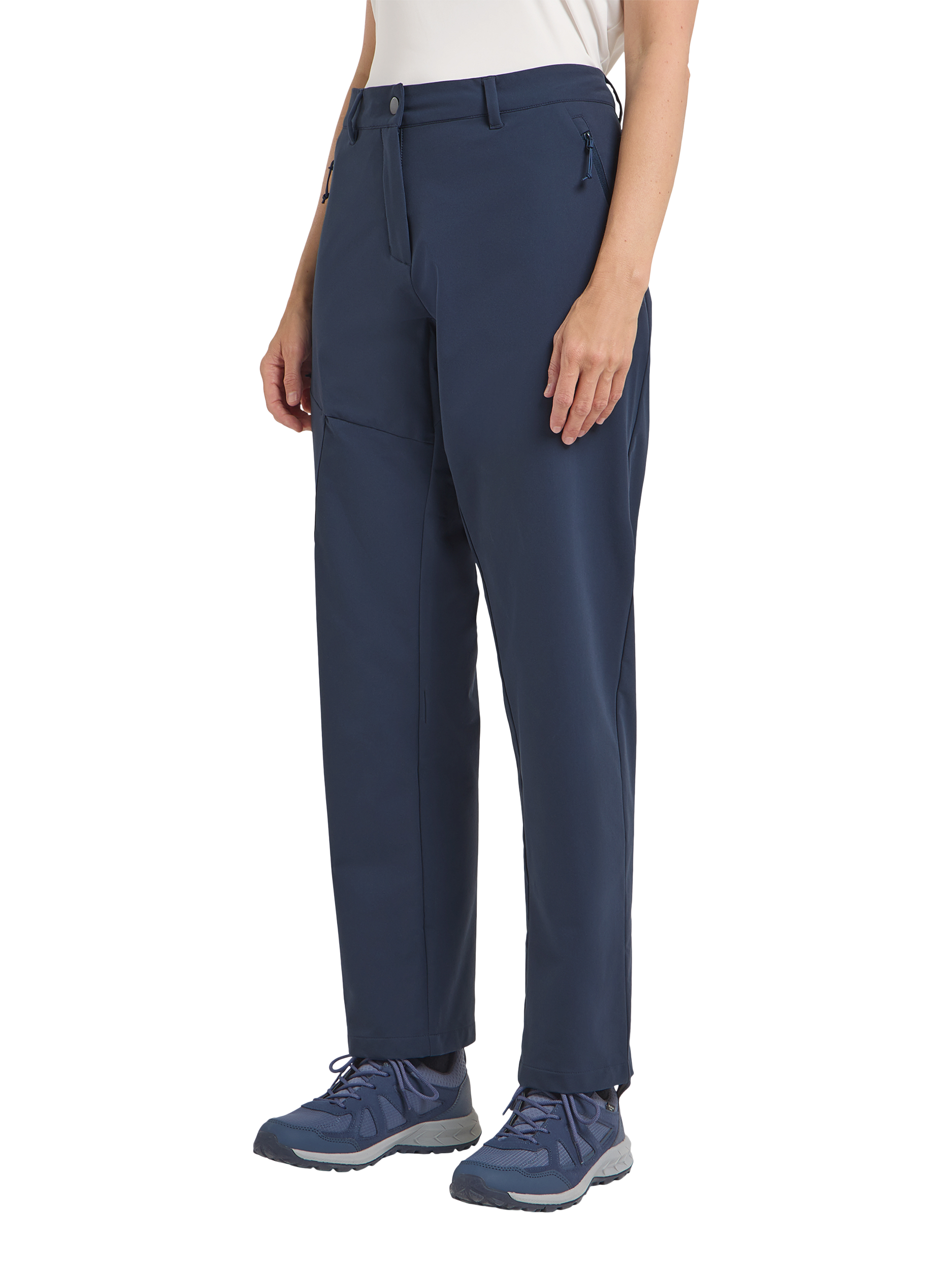 Product image 1 of 7, which shows Jack Wolfskin Pico Trail Trousers, Midnight Sky, 8