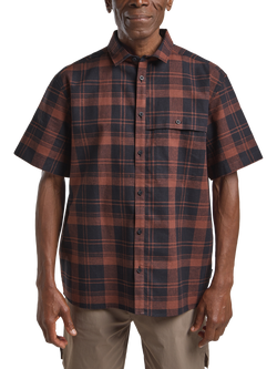 Jack Wolfskin Men's Great Plains Shirt, Dark Navy, Dark Navy