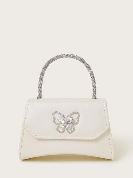 Monsoon Kids' Butterfly Bag, Ivory, Ivory