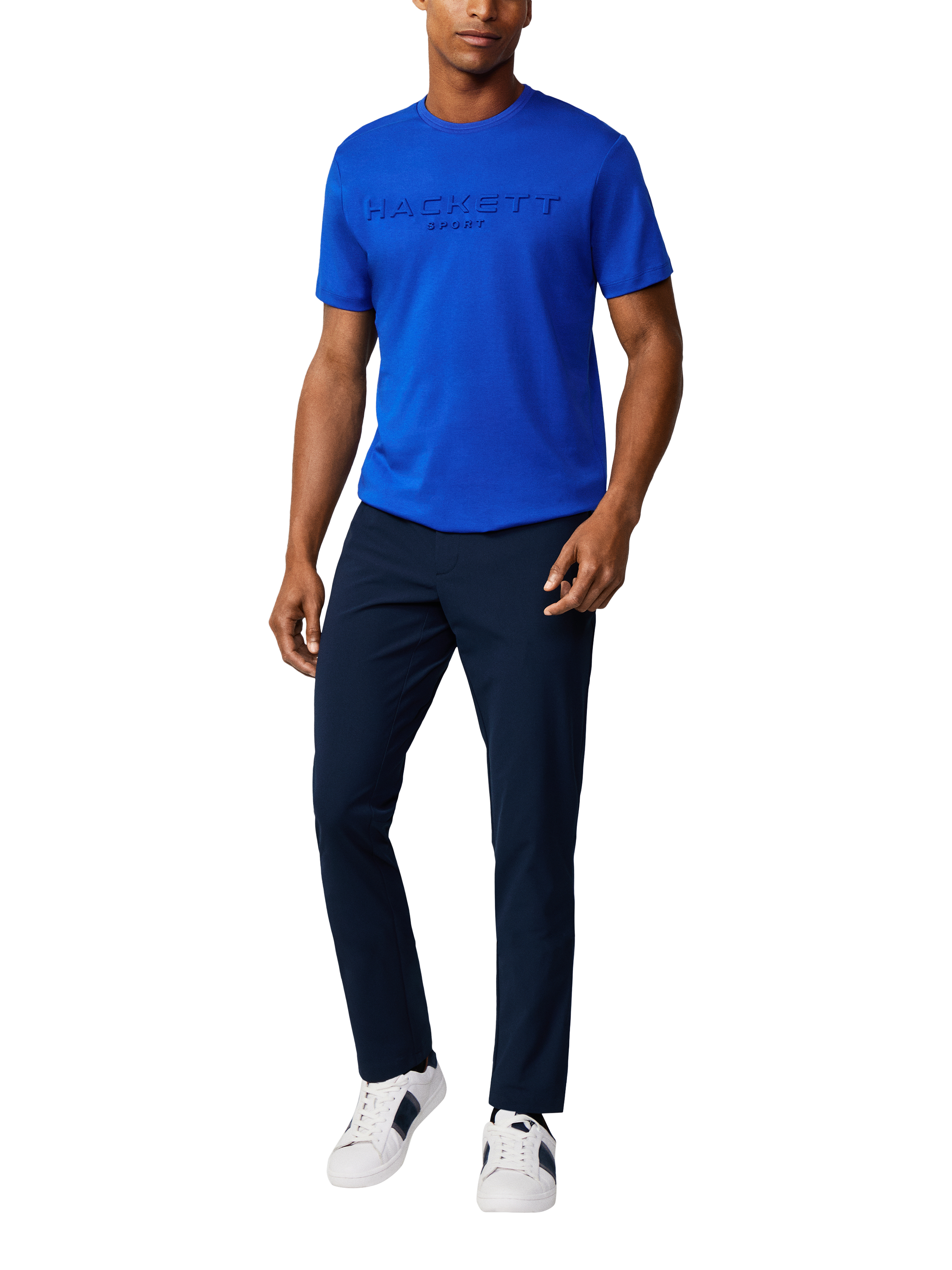 Hackett London Sport Classic Fit T-Shirt, Cobalt