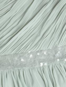 Monsoon Kids' Abigail Prom Dress, Sage - view 2, Sage