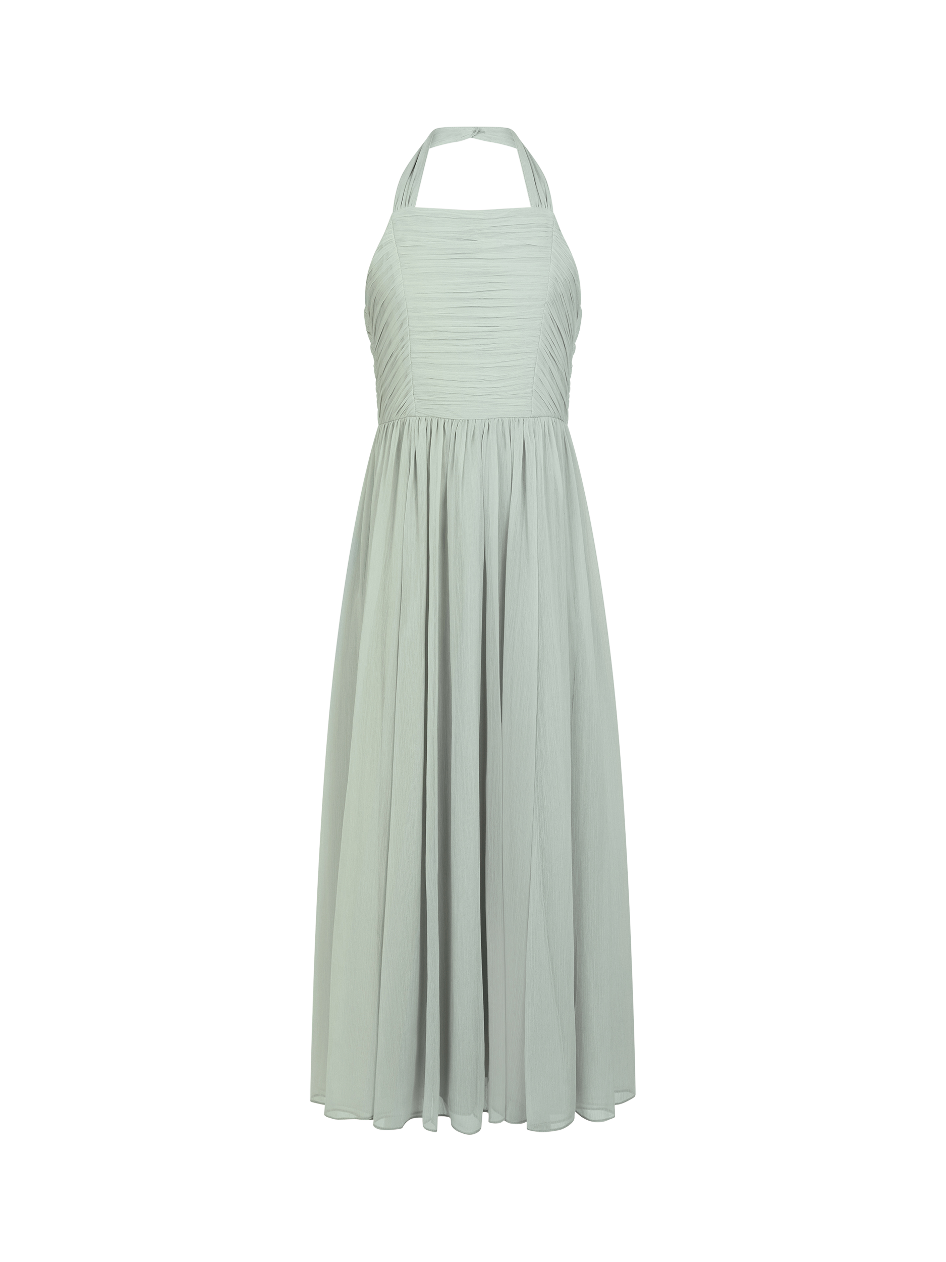 Product image 1 of 3, which shows Monsoon Kids' Ayo Prom Dress, Sage, 8 years
