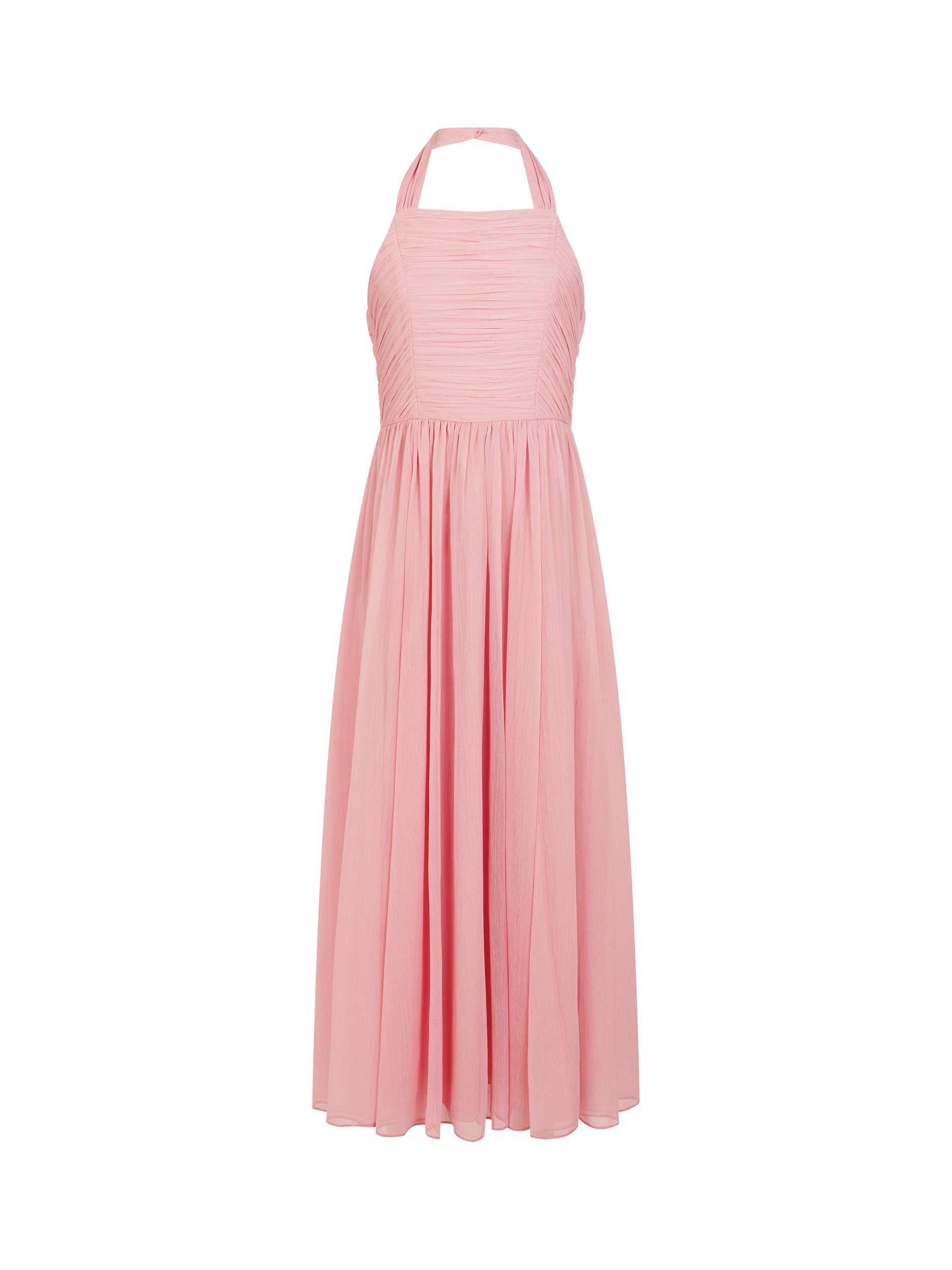 Product image 1 of 3, which shows Monsoon Kids' Ayo Prom Dress, Pink, 8 years