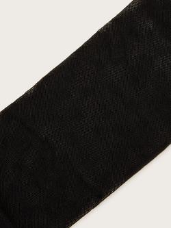 Monsoon Kids' Spot Tights, Black - view 2, Black