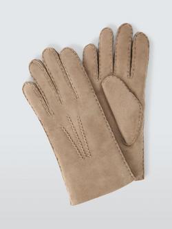 John Lewis Women's Sheepskin Gloves, Nude